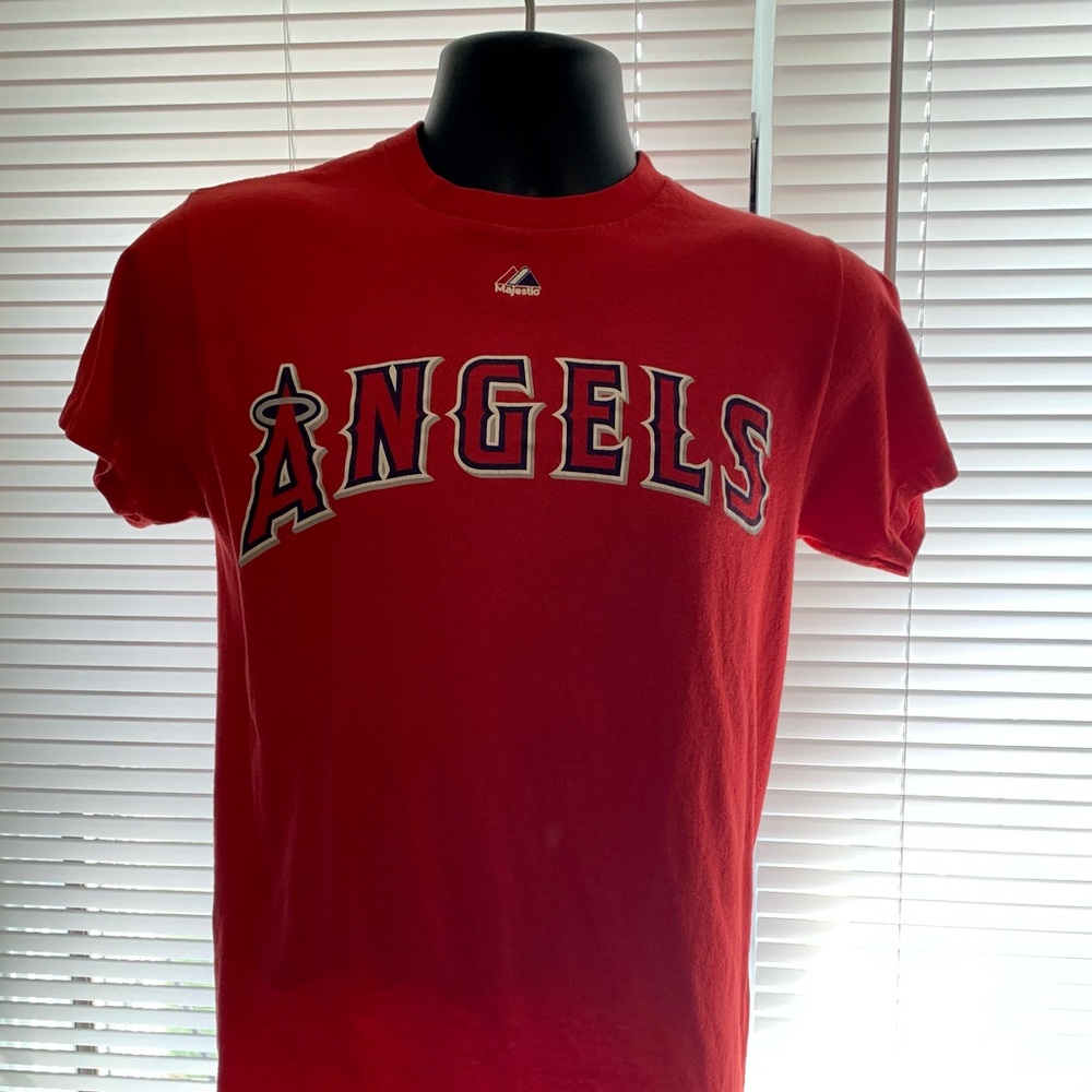 MIKE TROUT ANAHEIM ANGELS MAJESTIC  #27